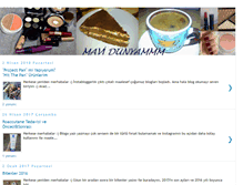 Tablet Screenshot of mavi-dunyam.blogspot.com