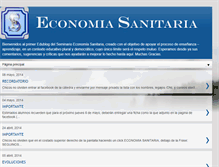 Tablet Screenshot of economiasanitaria-um.blogspot.com