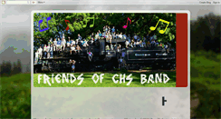 Desktop Screenshot of friendsofchsband.blogspot.com