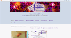 Desktop Screenshot of espacoethos.blogspot.com