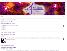 Tablet Screenshot of espacoethos.blogspot.com