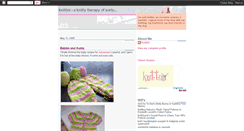 Desktop Screenshot of knittini.blogspot.com