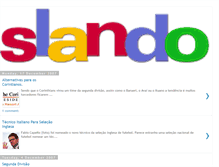 Tablet Screenshot of esportes-slando.blogspot.com