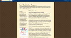 Desktop Screenshot of loubarlettaforcongress.blogspot.com