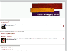 Tablet Screenshot of franciscomoriche.blogspot.com