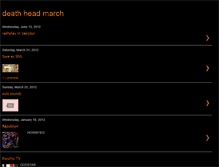 Tablet Screenshot of drdeathmarch.blogspot.com