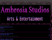 Tablet Screenshot of ambrosiastd.blogspot.com