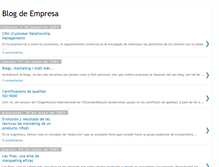Tablet Screenshot of blogdempresa.blogspot.com