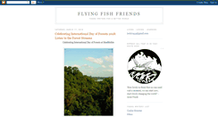 Desktop Screenshot of flyingfishfriends.blogspot.com