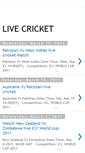 Mobile Screenshot of livecricket-onlinestreaming.blogspot.com