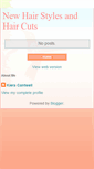 Mobile Screenshot of newhairstyleandhaircut.blogspot.com