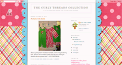 Desktop Screenshot of curlythreads.blogspot.com