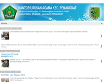 Tablet Screenshot of kua-pemangkat.blogspot.com