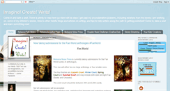 Desktop Screenshot of imaginecreatewrite.blogspot.com