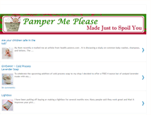 Tablet Screenshot of pampermepleaseshop.blogspot.com