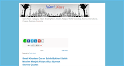 Desktop Screenshot of islami-news.blogspot.com