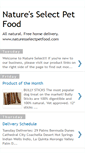Mobile Screenshot of natureselect.blogspot.com