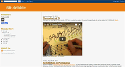 Desktop Screenshot of bit-dribble.blogspot.com
