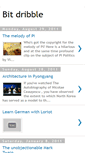 Mobile Screenshot of bit-dribble.blogspot.com