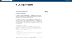 Desktop Screenshot of pfchangscoupons1.blogspot.com