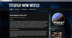 Desktop Screenshot of kepler22-strange-new-world.blogspot.com