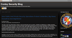 Desktop Screenshot of conleysecurity.blogspot.com