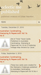Mobile Screenshot of eclecticmepublished.blogspot.com