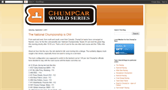 Desktop Screenshot of chumpcarworldseries.blogspot.com