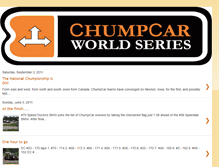 Tablet Screenshot of chumpcarworldseries.blogspot.com