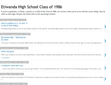 Tablet Screenshot of ehsclassof1986.blogspot.com