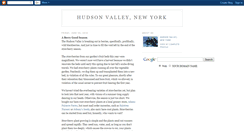 Desktop Screenshot of hudsonvalleyny.blogspot.com