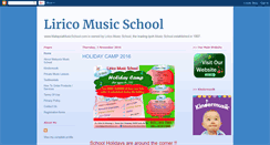 Desktop Screenshot of malaysiamusicschool.blogspot.com