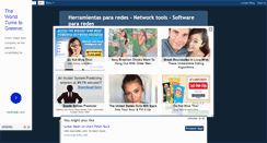 Desktop Screenshot of herramientaspararedes.blogspot.com