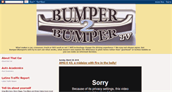 Desktop Screenshot of bumper2bumpertv.blogspot.com
