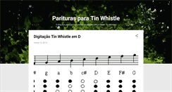 Desktop Screenshot of partituraswhistle.blogspot.com