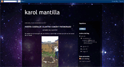 Desktop Screenshot of karolmantilla.blogspot.com