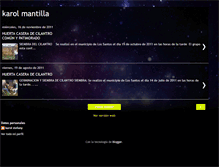 Tablet Screenshot of karolmantilla.blogspot.com