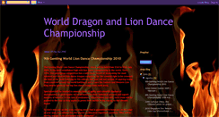 Desktop Screenshot of dragonandliondance.blogspot.com