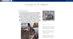 Desktop Screenshot of houseofrabbits.blogspot.com