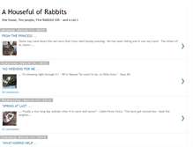 Tablet Screenshot of houseofrabbits.blogspot.com