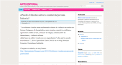 Desktop Screenshot of editorarte.blogspot.com