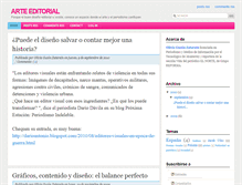 Tablet Screenshot of editorarte.blogspot.com