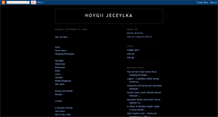 Desktop Screenshot of jeceylka.blogspot.com