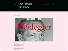 Tablet Screenshot of leoluegoescribo.blogspot.com