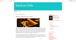 Desktop Screenshot of kitchenlittles.blogspot.com