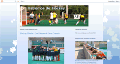 Desktop Screenshot of hablemosdehockey.blogspot.com