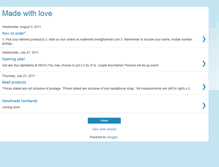 Tablet Screenshot of madewith--love.blogspot.com