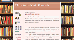 Desktop Screenshot of elrincondemariacoronado.blogspot.com