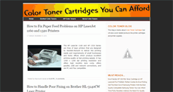 Desktop Screenshot of colortoners.blogspot.com