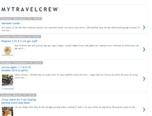 Tablet Screenshot of mytravelcrew.blogspot.com